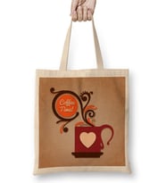 Coffe Time Bez Çanta Uzun Saplı