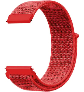 Samsung Galaxy Watch 6 Classic 47mm Hasırlı Kordon Woven Sport Loop (Samsung Galaxy Watch 6 Classic 47mm ile Uyumlu Kordon, Akıllı Saat Kayışı)