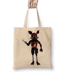 Nightmare Foxy Bez Çanta Uzun Saplı
