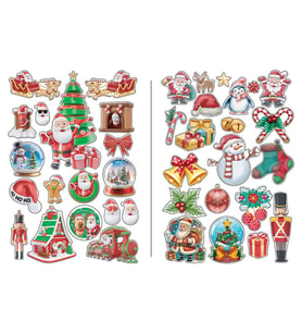 Yılbaşı Temalı Sticker Set