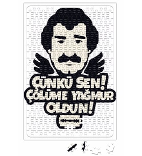 Müslüm Gürses Çünkü Sen Çölüme Yağmur Oldun Puzzle