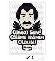 Müslüm Gürses Çünkü Sen Çölüme Yağmur Oldun Puzzle