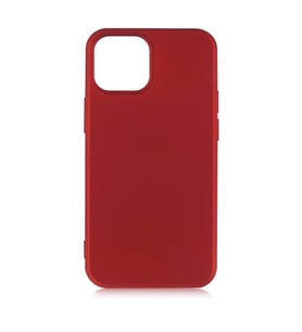 Uyumlu Model Apple iPhone 13 Mini Kılıf Soft Mat Premier Case (Kırmızı)
