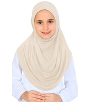 Kız Çocuk Hazır Başörtüsü Pratik Penye Şal Tesettür Giyim