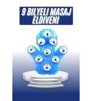 Masaj Aleti El Şeklinde Omuz Bacak Bilyeli Masaj Eldiveni El Şekilli