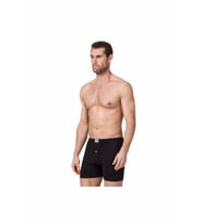 Namaldı 6 Adet Siyah Renk Penye Boxer (Siyah)