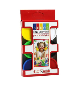 parmak boyası 6 lı fınger paint