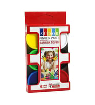 parmak boyası 6 lı fınger paint
