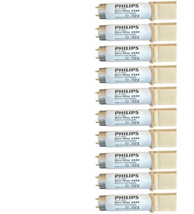 Philips 36W Snow White 12000K (Beyaz Işık) G13 Duylu Floresan (10 Adet)
