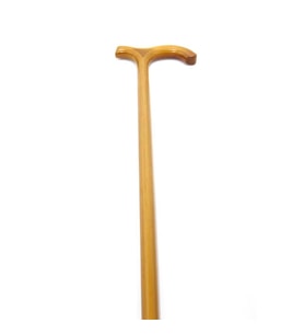 Ahşap Baston Alk2867 (Krem)