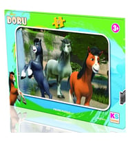 KS Games TRT Doru Lisanslı 24 Parça Çerçeveli Puzzle/Yapboz - 3 Yaş üzeri - DORU704-1