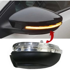 Vw Passat Scirocco 2009-2015 Sol Ayna Sinyali 3C8949101D