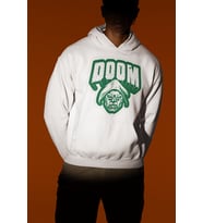 Doctor Doom Marvel Karakter Baskılı Unisex Oversize Hoodie
