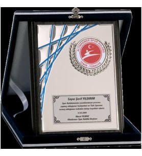ODAK KUPA - Ahşap Plaketler - PL-097 B - 15x20 cm