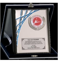 ODAK KUPA - Ahşap Plaketler - PL-097 B - 15x20 cm