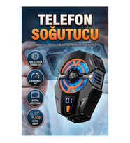 Yarı İletken Cep Telefonu Soğutucu 2 Kademeli Hız ve Dijital Ekranlı