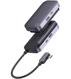 PadJoy 4-Port Type-C HUB -Gri
