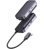 PadJoy 4-Port Type-C HUB -Gri