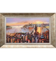 GÜMÜŞ ÇERÇEVELİ TABLO NN258