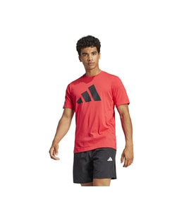 adidas Tr-Es Fr Logo T Erkek Antrenman Tişörtü JC5345 Kırmızı