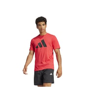 adidas Tr-Es Fr Logo T Erkek Antrenman Tişörtü JC5345 Kırmızı