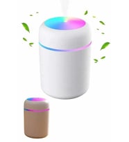 Humidifier LED Işıklı Mini Ortam Oda Kokusu Aromaterapi Buhardanlık