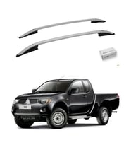 Turtle Mitsubishi L200 (Mk4) 2006-2014 Tavan Çıtası Crown Gri