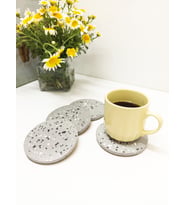 TERRAZZO BARDAK ALTLIĞI 4'LÜ SET