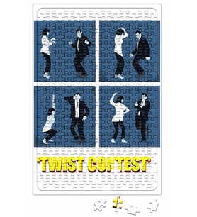Pulp Fiction Twist Contest Concurso Danca Puzzle