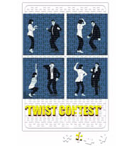 Pulp Fiction Twist Contest Concurso Danca Puzzle