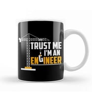 Cute Trust Me I'm An Engineer Engineering Student Kupa Bardak Porselen
