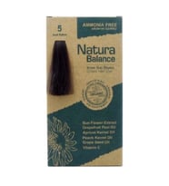 Natura Balance Organik Krem Saç Boyası 60 ml - 5 Açık Kahve