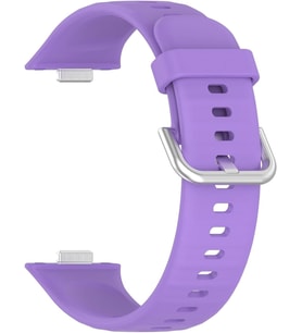 Huawei Watch Fit 5 için Kordon, Silicone Sport Band Lila [Watch Fit 5 ile Uyumlu Kordon - Lila]