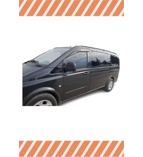 Mercedes Vito 639 Kasa 2004 -2014 2’li Mügen Tip Cam Rüzgarlığı