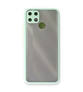 Realme C25 Kılıf Montreal Silikon Kapak - Turkuaz
