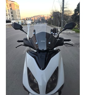 MOTOCAM Yamaha Xenter 150 Ön Cam 2013-2016 Model 40cm Şeffaf Renkli 4mm