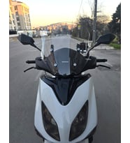 MOTOCAM Yamaha Xenter 150 Ön Cam 2013-2016 Model 40cm Şeffaf Renkli 4mm