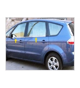 Ford S-Max Krom Cam Çıtası 4 prç. 2006-2014 P. Çelik