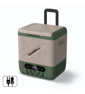 Coolist CLK18W 12/24Volt/ 220Volt 18 Litre Kompresörlü Tekerlekli Outdoor Oto Buzdolabı