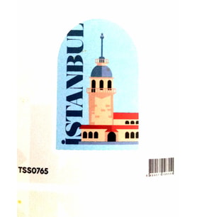 The Sticker Story İstanbul Tss0765 Kişileştirme Stickerı - 2 adet