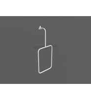 Ntconcept Beyaz Metal Duvar Askılığı