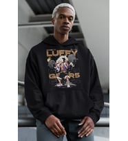 Monkey D. Luffy Gear 5 Baskılı Unisex Oversize One Piece Anime Hoodie