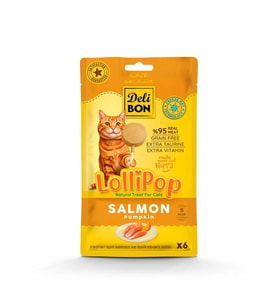 Delibon Lolipop Somonlu Kedi Ödül Maması 6'lı