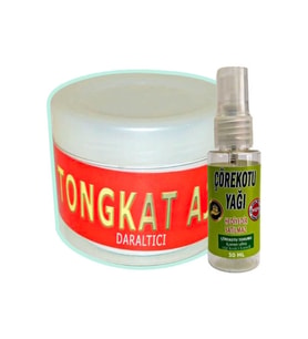 Süper Tongkat Ajimat Madura 100 ml Krem + Yanında 30 ml Çörek Otu Yağı