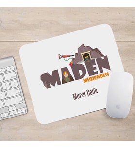 Kişiye Özel Maden Mühendislerine Özel Mousepad
