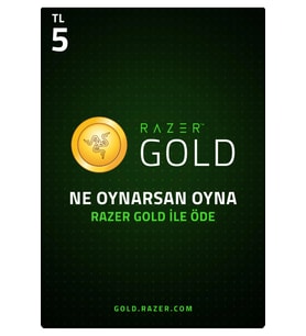 Razer Gold Pin 5 TL