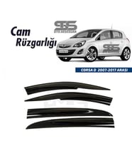 Cam Rüzgarlığı Opel Corsa D 2007-2017 Mügen Tip Piano Black