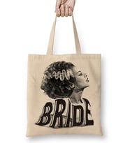 Bride Of Frankenstein The Black White Bride Bez Çanta Uzun Saplı