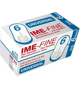 Ime-Dc Ime Fıne Insülin Kalemi Iğne Ucu 6mm