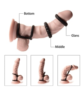 Penis halkası çeşitleri yeni nesil 4lü penis halka seti